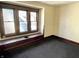 Bedroom filled with natural light through large windows and a dark accent trim at 1425 N Lasalle St, Indianapolis, IN 46201