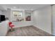 Finished basement rec room with small window and storage nook at 1854 Applegate St, Indianapolis, IN 46203