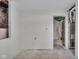 Unfinished basement space with concrete floor and block window at 1854 Applegate St, Indianapolis, IN 46203