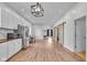 This spacious kitchen features stainless steel appliances and an open concept design at 1854 Applegate St, Indianapolis, IN 46203