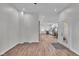 The airy living space showcases an open floorplan and modern finishes throughout at 1854 Applegate St, Indianapolis, IN 46203