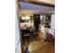 View of the dining room with wood floors and traditional furnishings at 2522 S Randolph St, Indianapolis, IN 46203