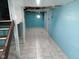 Basement with ceramic tile and unfinished ceiling of a single Gathering home at 3035 Graceland Ave, Indianapolis, IN 46208