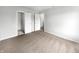 Neutral-toned bedroom with soft carpeting, ample closet space, and electrical outlets at 3313 Capsella Ln, Indianapolis, IN 46203