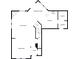 First floor plan featuring a kitchen, living room, dining area, breakfast nook and WC at 3313 Capsella Ln, Indianapolis, IN 46203