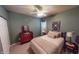 Comfortable bedroom with a cozy bed, tasteful decor, and ample natural light for a relaxing atmosphere at 5180 Dunewood Way # 57, Avon, IN 46123