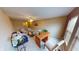 Open living area with ceiling fan, cozy furniture, and bright ambiance at 5180 Dunewood Way # 57, Avon, IN 46123