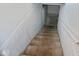 Stairs lead to the basement area at 55 S 4Th Ave, Beech Grove, IN 46107