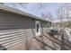 Outdoor deck featuring a seating area, perfect for enjoying outdoor living and entertaining guests at 6290 Grouse Dr, Nineveh, IN 46164