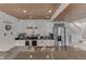 Kitchen with granite countertops, stainless steel appliances, and wine rack at 6290 Grouse Dr, Nineveh, IN 46164