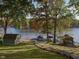 Lakefront property with a private dock and waterfront access at 6290 Grouse Dr, Nineveh, IN 46164