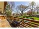 Enjoy outdoor living from the spacious deck with a pool view at 7859 N Chester Ave, Indianapolis, IN 46240