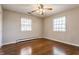 Spacious bedroom featuring hardwood floors and natural light at 7859 N Chester Ave, Indianapolis, IN 46240