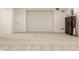 Unfinished basement area features neutral carpet and plenty of room for storage or activities at 15628 Allegro Dr, Westfield, IN 46074