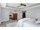 Bedroom showcasing a stylish dresser and comfortable bed at 16516 Wilsons Farm Dr, Fortville, IN 46040