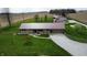 Exterior view of a charming single-story home with a well-maintained lawn and gravel driveway at 18103 N 300 W, Summitville, IN 46070