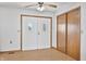 Bright entryway features a double door and a convenient coat closet at 298 Northridge Dr, Mooresville, IN 46158