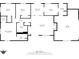 Detailed floor plan showcasing the layout of a one-story home with dimensions for each room at 298 Northridge Dr, Mooresville, IN 46158