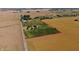 Expansive aerial view showcasing the property's boundaries and its rural setting at 3451 N County Road 100 E, Danville, IN 46122