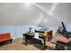 Spacious room with high ceilings, perfect for a craft or hobby room, and natural light at 3940 N Drexel Ave, Indianapolis, IN 46226