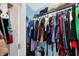 Organized closet with shelving and rod, providing ample storage space for clothes and accessories at 3940 N Drexel Ave, Indianapolis, IN 46226