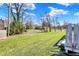 Spacious backyard featuring a well-maintained lawn at 5737 Misty Ridge Cir, Indianapolis, IN 46237