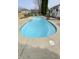 Inviting backyard pool featuring a concrete surround at 5949 Willow Bend Dr, Avon, IN 46123