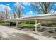 Designated carport parking keeps vehicles sheltered from the elements and protects from sun and snow at 6515 Park Central Way # B, Indianapolis, IN 46260