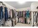 Large walk-in closet with ample storage space for clothing and accessories at 7341 Campfire Run, Indianapolis, IN 46236