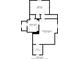 Upper level floor plan shows a primary bedroom, primary bath, walk-in closet, and an additional bedroom at 935 N Tacoma Ave, Indianapolis, IN 46201