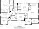 Layout of the home with primary bedroom, primary bath, laundry, Gathering room, and multiple bedrooms at 1143 N Sugar Bend Run, Greenfield, IN 46140