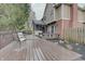 A lovely tiered back deck offers ample seating and views of the screened in porch at 1401 Shadow Ct, Zionsville, IN 46077