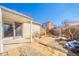 Charming backyard featuring a stone walkway, patio, and well-maintained landscaping, perfect for relaxation and outdoor activities at 142 Norbeck Ter, Indianapolis, IN 46217