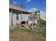 Backyard patio with a grill and playset offering outdoor opportunities for Gathering fun at 2509 Bristlecone Dr, Indianapolis, IN 46217