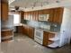 Well-lit kitchen featuring ample cabinet space, modern appliances, and functional layout at 3516 Circle Blvd, Indianapolis, IN 46220