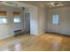 Bright living room featuring hardwood floors, natural light, and recessed lighting at 3516 Circle Blvd, Indianapolis, IN 46220