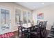 Sun-filled dining room with large windows and access to an outdoor space at 368 Westbrook Ct, Columbus, IN 47201