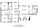 Detailed floor plan of a home's second floor, featuring a primary bedroom, bath, and walk in closet at 368 Westbrook Ct, Columbus, IN 47201