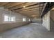 Unfinished basement with concrete foundation and exposed ceiling at 5314 Noble Crossing W Pkwy, Noblesville, IN 46062