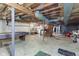 Large unfinished basement at 5902 Sunset Dr, Indianapolis, IN 46239