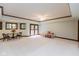 Spacious finished basement with walkout access and room for entertainment at 6010 Fawnwood Dr, Greenwood, IN 46143