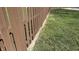 Wood fence creating privacy along a well-maintained backyard for comfortable outdoor living at 6958 W Brier Creek Dr, New Palestine, IN 46163