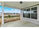 Covered patio with views of the neighborhood, and backyard at 7170 Rose Hill Ave, Brownsburg, IN 46112