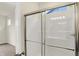Close-up of a bathroom shower with glass doors and silver trim at 7170 Rose Hill Ave, Brownsburg, IN 46112