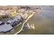 Scenic waterfront condo community with sandy beach and boat docks along the lake at 102 Clarendon Dr # 514, Noblesville, IN 46062