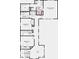 Upstairs floor plan displays bedrooms, bathrooms, laundry and a primary suite with walk-in closet at 13395 Vickery Ridge Dr, Fishers, IN 46037