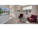 Cozy sitting area with comfortable seating, a coffee table, and framed pictures at 13395 Vickery Ridge Dr, Fishers, IN 46037