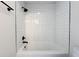 Elegant walk-in shower with subway tile and modern fixtures at 1351 Sullivans Rdg, Zionsville, IN 46077
