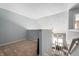 Cozy loft space overlooking the living area, perfect for a home office or relaxation area at 1568 Brookfield Cir, Franklin, IN 46131