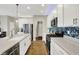Contemporary kitchen featuring white cabinets, and stainless steel appliances at 15752 Matthews Ln, Noblesville, IN 46060